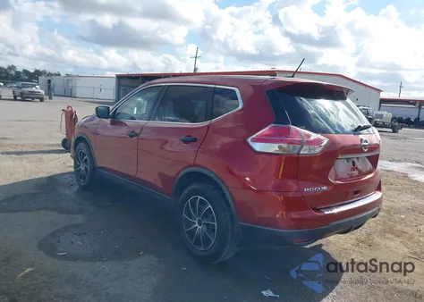 2016 Nissan Rogue S из США, поврежденный, VIN KNMAT2MT3GP609435